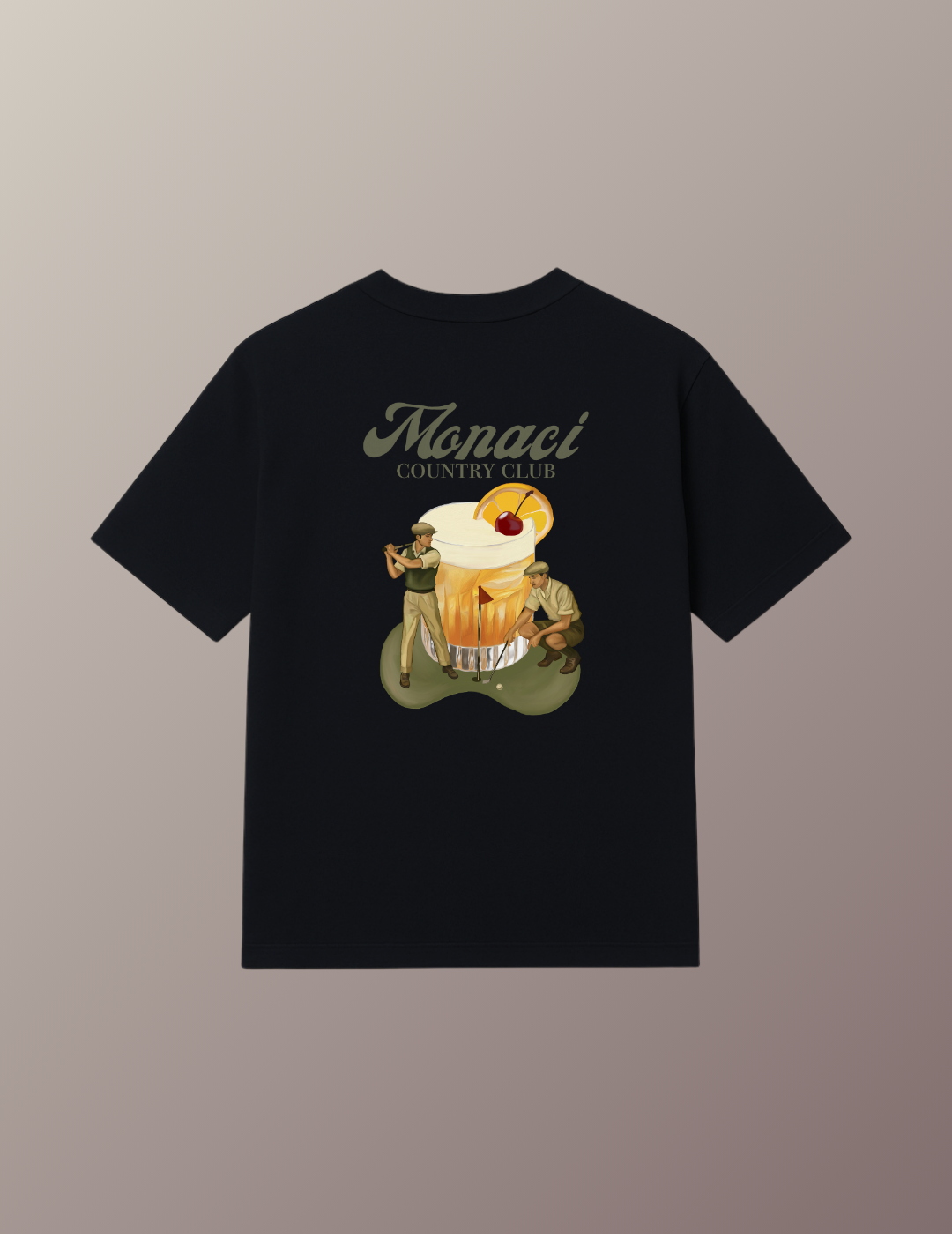 19th – Noir Polo Club Tee