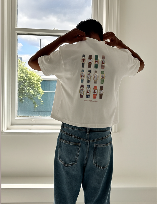 Collectors Circle – Blanc Tee